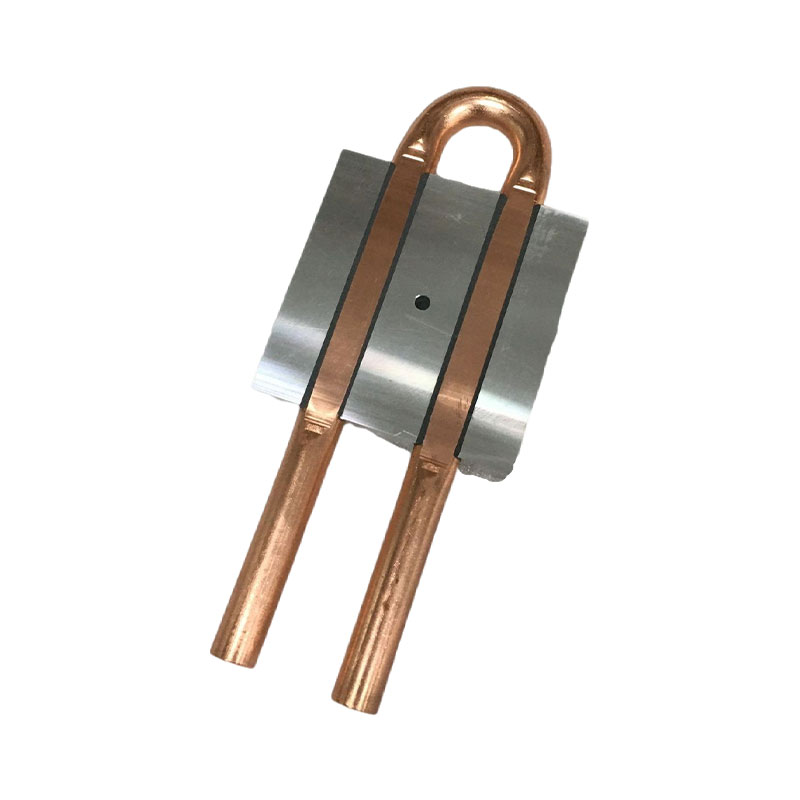 2 Pass Copper Tube Cold Plate PSW Cooling Plate Kingka